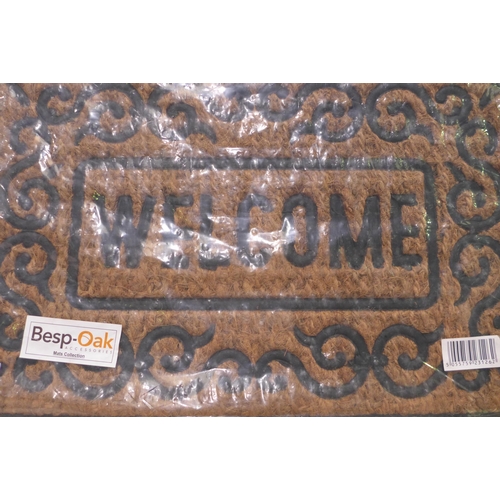 3192 - Two Besp-Oak welcome mats