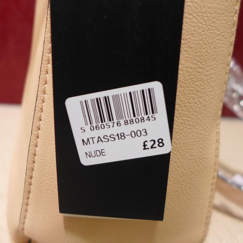 3224 - Women's nude Morgan Taylor grab bag - RRP £28