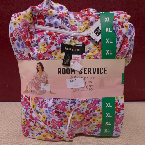 3244 - Five Room Service two piece pyjama sets - size XL * this lot is subject to VAT