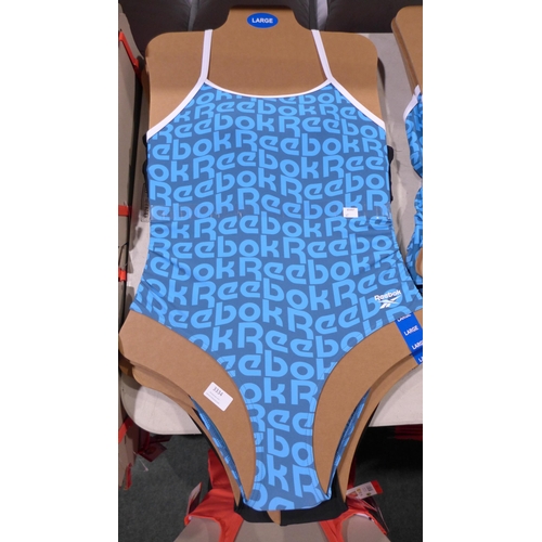 3334 - Five Reebok swimming costumes - mixed sizes, patterns and colours * this lot is subject to VAT