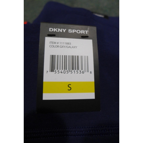 3396 - Five pairs of navy DKNY Sport leggings - size S * this lot is subject to VAT