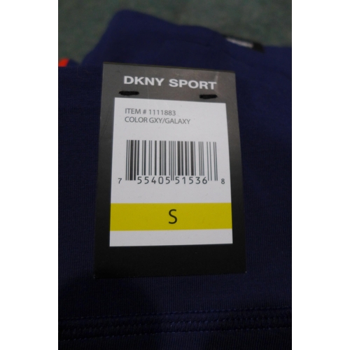 3399 - Five pairs of navy DKNY Sport leggings - size S * this lot is subject to VAT