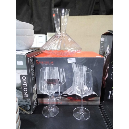 3402 - Spiegelau  Lifesytle Decanter  (309-206)   * This lot is subject to vat