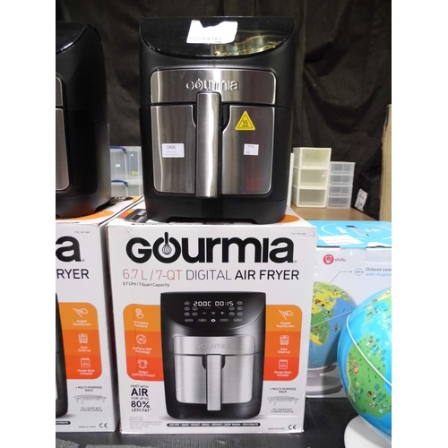 3406 - Gourmia Air Fryer 7Qt   (309-195)   * This lot is subject to vat