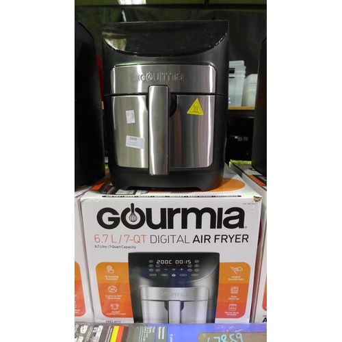 3449 - Gourmia Air Fryer 7Qt (310-20) * This lot is subject to VAT