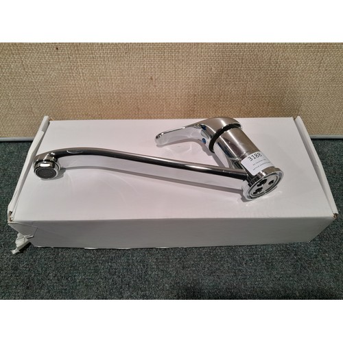 3188 - Iris Chrome Mixer Tap - Original RRP £51.75 inc VAT (420-11)  * This lot is subject to VAT