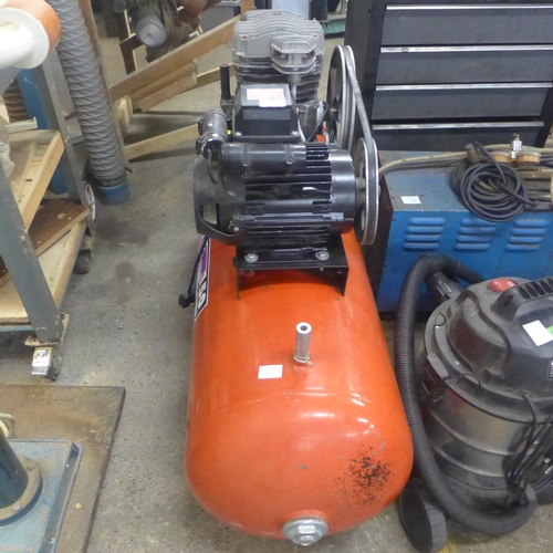 2102 - A Sealey 150L air power compressor for spares or repair