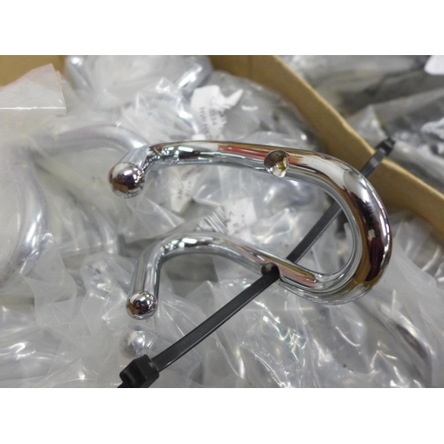 2245 - Approx. 30 Chrome plated double coat hangers