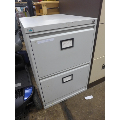 2264 - Two filling cabinets 3 draw and 2 draw