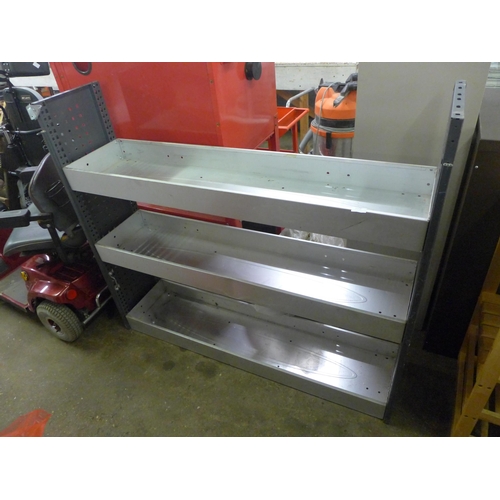 2266 - Light weight metal van racking