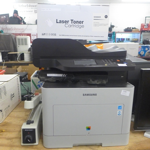 2289 - A Samsung (CLX-6260FW) laser jet printer