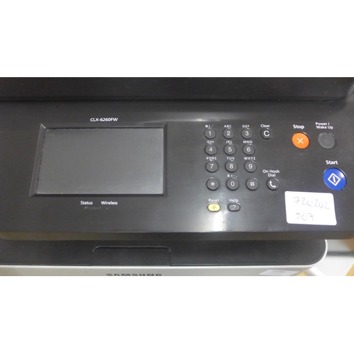 2289 - A Samsung (CLX-6260FW) laser jet printer