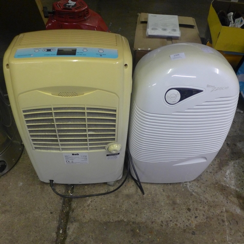 2306 - An Ebac 2250E de-humidifier and one other