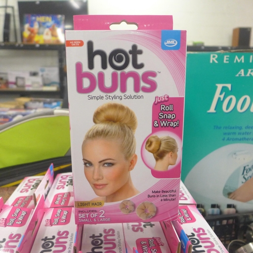 2346 - 14 Hot Buns hair styling items