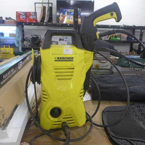 2350 - A Karcher K2 pressure washer