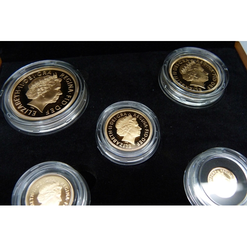 1041 - The Royal Mint, The 2011 Gold Proof Sovereign Five Coin Collection, 0324