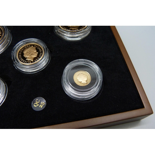 1041 - The Royal Mint, The 2011 Gold Proof Sovereign Five Coin Collection, 0324