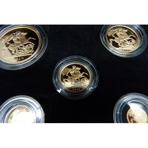 1041 - The Royal Mint, The 2011 Gold Proof Sovereign Five Coin Collection, 0324