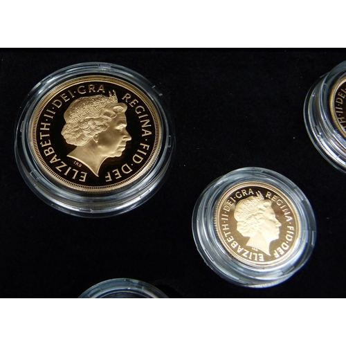 1041 - The Royal Mint, The 2011 Gold Proof Sovereign Five Coin Collection, 0324