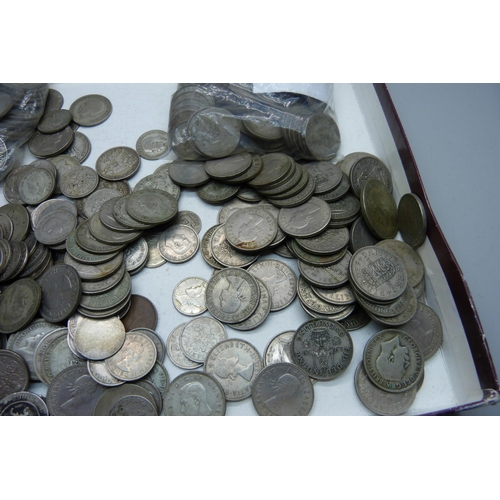 1059 - 1920 to 1946 GB coins, 1760g