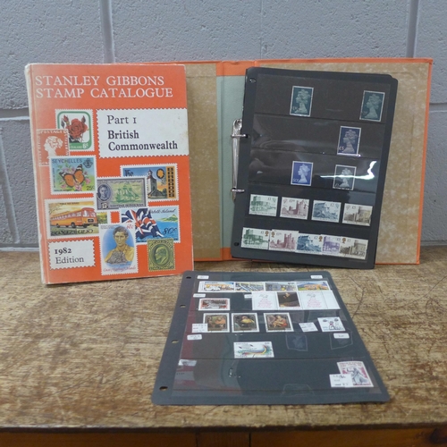 1077 - Stamps; a box of stamps, covers, etc., loose and in albums **PLEASE NOTE THIS LOT IS NOT ELIGIBLE FO... 