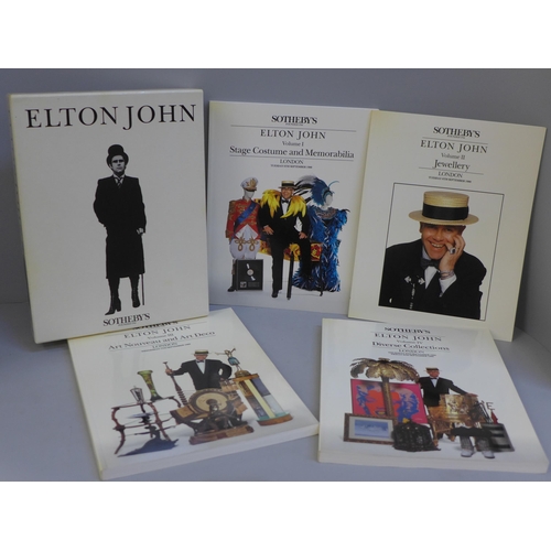 662 - Elton John, Sotheby's aution catalogue, 1988