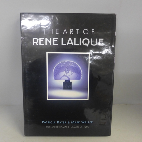 740 - One volume, The Art of Rene Lalique, Bayer & Waller