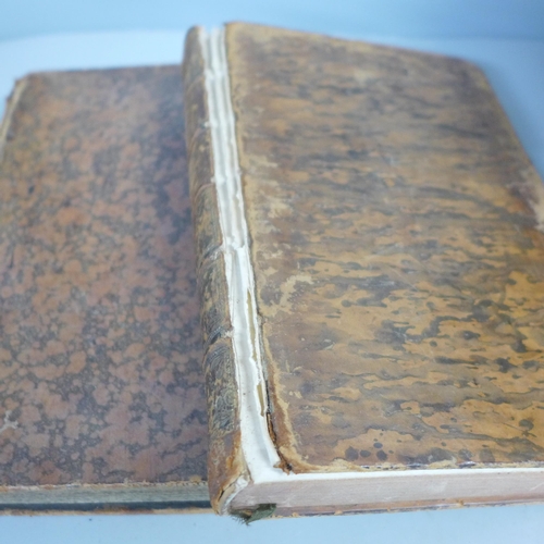 758 - Two volumes of Dictionary of Painters and Engravers, 1889 and five other 1800s books