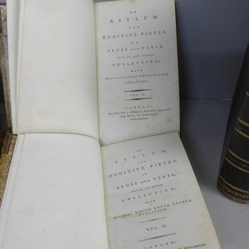 758 - Two volumes of Dictionary of Painters and Engravers, 1889 and five other 1800s books