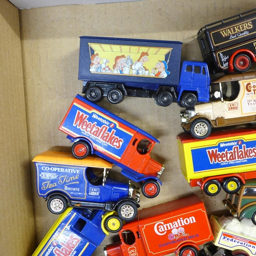 759 - A collection of advertising model vehicles