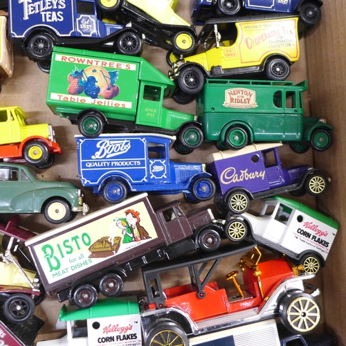 759 - A collection of advertising model vehicles