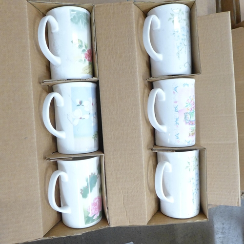 777 - A collection of Royal Malvern mugs; 24 x 6 mug sets (17 large and 7 small), 1 x 5 mug set and 1 x 4 ... 