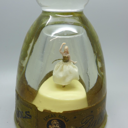 783 - A Bols Ballerina musical decanter