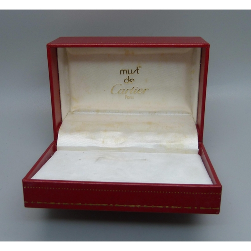 868 - A must de Cartier wristwatch box