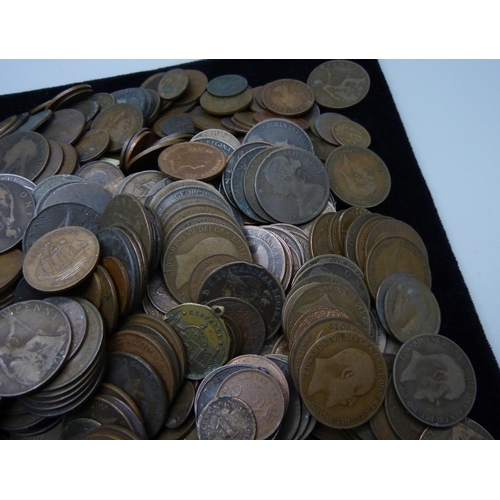 893 - British and foreign copper coins