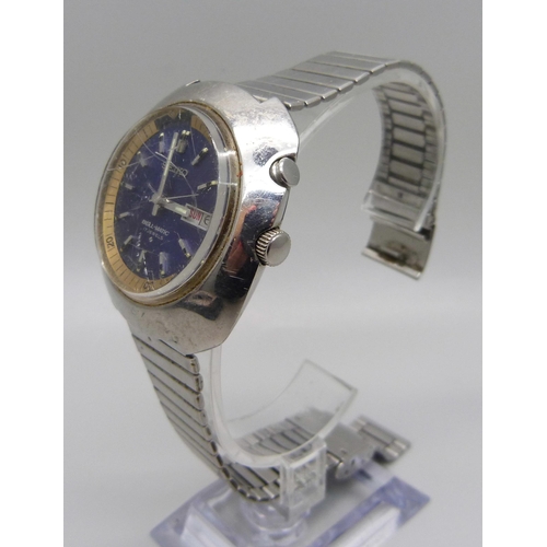 924 - A Seiko Bell-Matic wristwatch, boxed