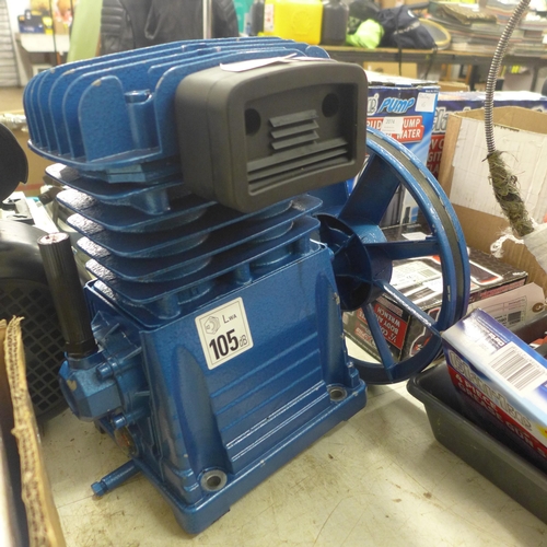 2075 - A Clarke 4HP compressor pump