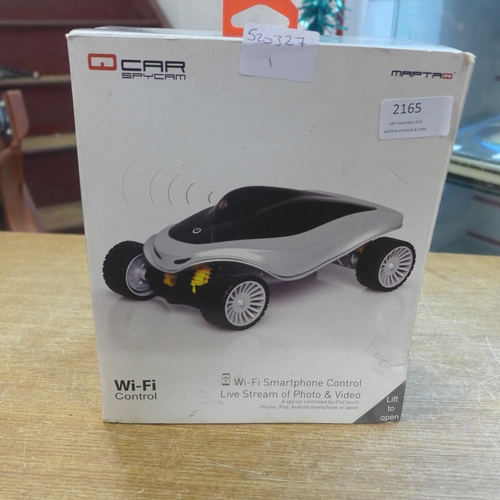 2165 - A MAPTAQ car spy cam wi-fi controlled spy car