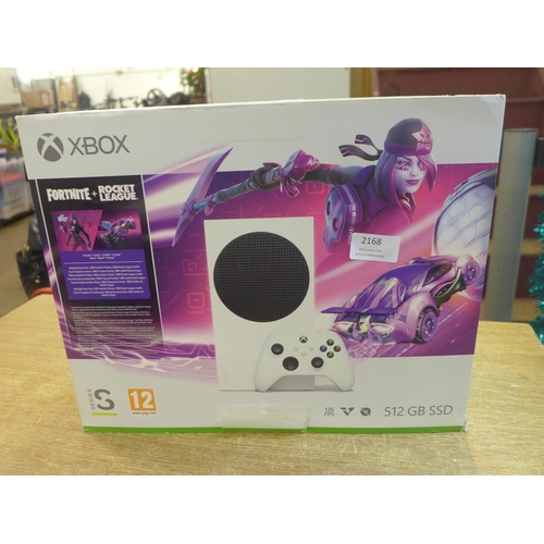 2168 - An Xbox Series 5 digital 4k 120fps 512GB5SD - in box - W