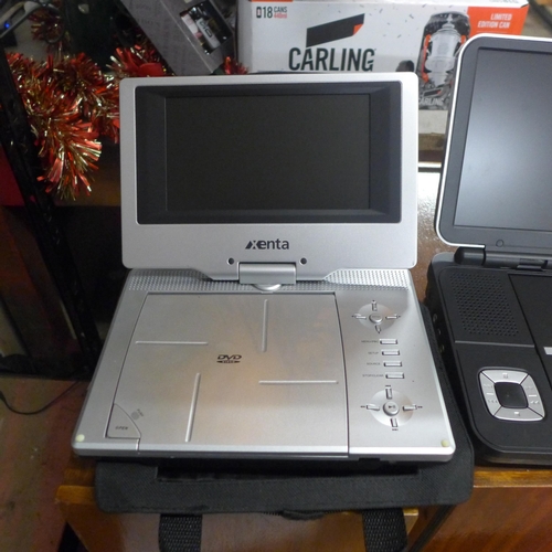 2178 - Two portable DVD players