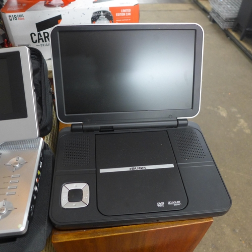 2178 - Two portable DVD players