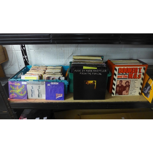 2205 - A quantity of LPs and a box of 7