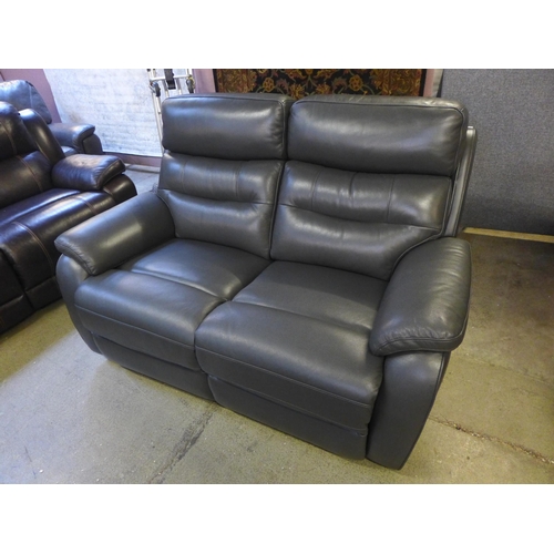 1512 - Fletcher Two Seater Leather Power Recliner sofa, original RRP £983.66 + VAT * This lot is subject to... 