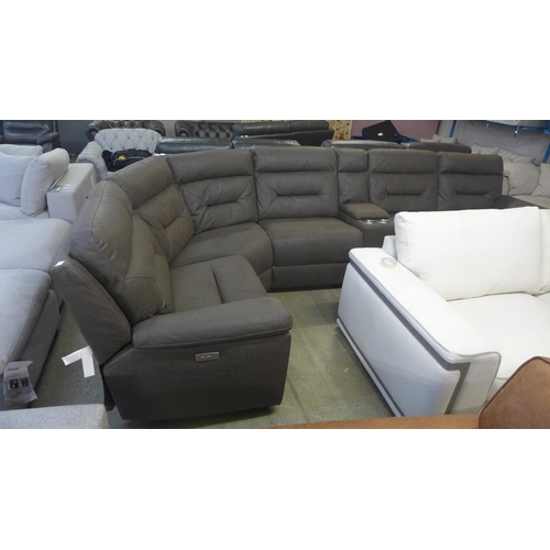 1521 - Justin Brown Sectional Reclining Sofa, original RRP £1833.33 + VAT * This lot is subject to VAT (419... 