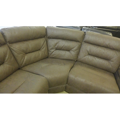 1521 - Justin Brown Sectional Reclining Sofa, original RRP £1833.33 + VAT * This lot is subject to VAT (419... 