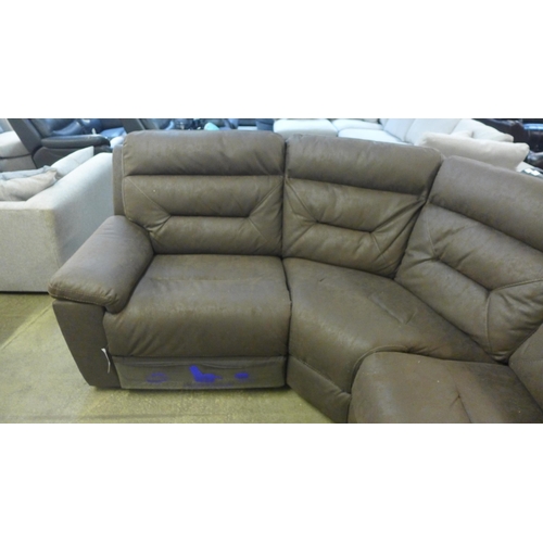 1521 - Justin Brown Sectional Reclining Sofa, original RRP £1833.33 + VAT * This lot is subject to VAT (419... 