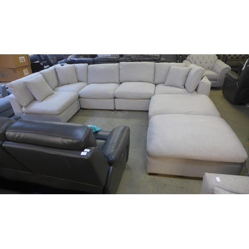 1523 - Lowell seven Piece Modular Sectional Sofa, original RRP £2416.66 + VAT * This lot is subject to VAT ... 