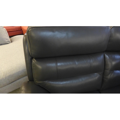 1525 - Fletcher Two Seater Leather Power Recliner sofa, original RRP £983.66 + VAT * This lot is subject to... 