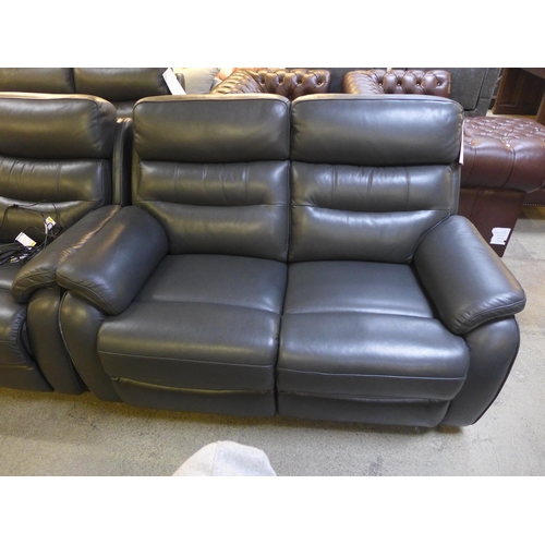 1526 - Fletcher Two Seater Leather Power Recliner sofa, original RRP £983.66 + VAT * This lot is subject to... 