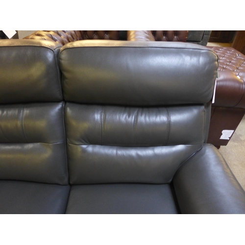 1526 - Fletcher Two Seater Leather Power Recliner sofa, original RRP £983.66 + VAT * This lot is subject to... 